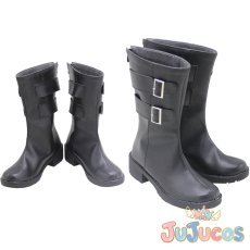 画像1: 黒龍　コスプレ靴　東京卍リベンジャーズ　コスプレブーツ　JUJUcosplay (1)