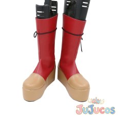 画像2: FGO　鈴鹿御前　コスプレ靴　Fate/Grand Order　コスプレブーツ　JUJUcosplay (2)