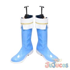 画像2: 虹色Passions!　上原歩夢　コスプレ靴　ラブライブ！虹ヶ咲学園スクールアイドル同好会　コスプレブーツ　JUJUcosplay (2)