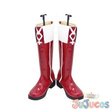 画像2: 佐倉杏子　コスプレ靴　魔法少女まどか☆マギカ　コスプレブーツ　JUJUcosplay (2)