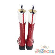 画像5: 佐倉杏子　コスプレ靴　魔法少女まどか☆マギカ　コスプレブーツ　JUJUcosplay (5)