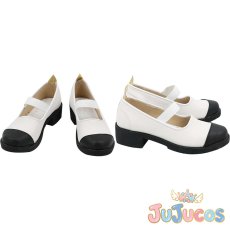 画像1: マンハッタンカフェ　コスプレ靴　ウマ娘プリティーダービー　コスプレブーツ　JUJUcosplay (1)