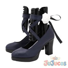 画像3: ノーブル・ローズ/2周年　宇田川あこ　コスプレ靴　BanG Dream!（バンドリ！）　コスプレブーツ　JUJUcosplay (3)