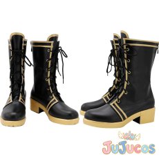 画像1: VTuber　赤井はあと　ゴスロリ衣装　コスプレ靴　バーチャルYouTuber　コスプレブーツ　JUJUcosplay (1)