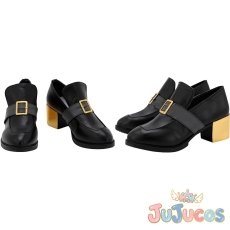 画像1: あんスタ　巴日和　コスプレ靴　あんさんぶるスターズ！　コスプレブーツ　JUJUcosplay (1)