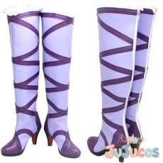 画像1: ルールー・アムール(キュアアムール)　コスプレ靴　HUGっと!プリキュア　コスプレブーツ　JUJUcosplay (1)