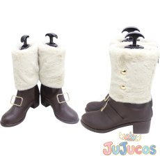 画像1: あんスタ！Music　Branco（ブランコ ）　Sweet Sweet White Song　白鳥藍良　春川宙　紫之創　姫宮桃李　コスプレ靴　あんさんぶるスターズ！　コスプレブーツ　JUJUcosplay (1)