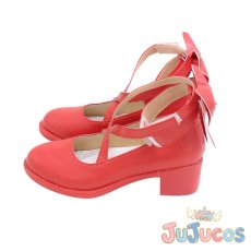 画像3: 鹿目まどか　魔法少女　コスプレ靴　魔法少女まどか☆マギカ　コスプレブーツ　JUJUcosplay (3)