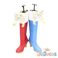 画像2: 南みれぃ　キャンディアラモードスーパーサイリウムコーデ　コスプレ靴　プリパラ　コスプレブーツ　JUJUcosplay (2)