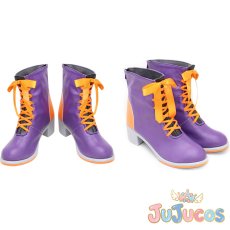 画像1: ライスシャワー(ハロウィン)　コスプレ靴　ウマ娘プリティーダービー　コスプレブーツ　JUJUcosplay (1)