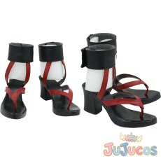 画像1: VTuber　大神ミオ　通常　コスプレ靴　バーチャルYouTuber　コスプレブーツ　JUJUcosplay (1)