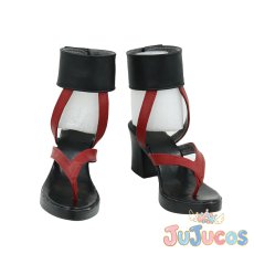 画像2: VTuber　大神ミオ　通常　コスプレ靴　バーチャルYouTuber　コスプレブーツ　JUJUcosplay (2)