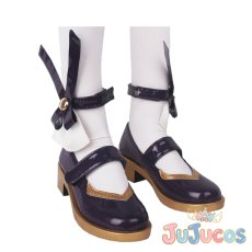 画像4: League of Legends　LoL　Gwen(グウェン)　カフェキューティーズ　コスプレ靴　リーグ・オブ・レジェンド　コスプレブーツ　JUJUcosplay (4)