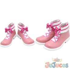 画像1: 大鳴門むに　コスプレ靴　D4DJ　コスプレブーツ　JUJUcosplay (1)