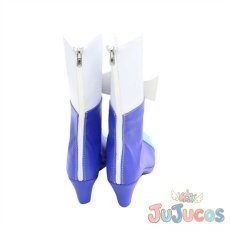 画像5: 来海えりか(キュアマリン)　コスプレ靴　ハートキャッチプリキュア!　コスプレブーツ　JUJUcosplay (5)