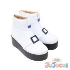 画像3: VTuber　天音かなた　お仕事服　コスプレ靴　バーチャルYouTuber　コスプレブーツ　JUJUcosplay (3)