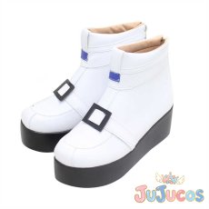 画像4: VTuber　天音かなた　お仕事服　コスプレ靴　バーチャルYouTuber　コスプレブーツ　JUJUcosplay (4)