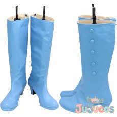 画像1: 東方風神録　河城にとり　コスプレ靴　東方Project　コスプレブーツ　JUJUcosplay (1)