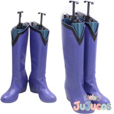 画像1: 新見薫　コスプレ靴　宇宙戦艦ヤマト2199　コスプレブーツ　JUJUcosplay (1)