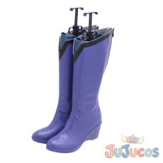 画像4: 新見薫　コスプレ靴　宇宙戦艦ヤマト2199　コスプレブーツ　JUJUcosplay (4)