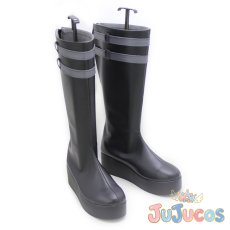 画像4: 結希アンジュ　コスプレ靴　ヴィジュアルプリズン　コスプレブーツ　JUJUcosplay (4)