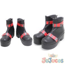 画像1: VTuber　Lain Paterson(レイン・パターソン)　コスプレ靴　バーチャルYouTuber　コスプレブーツ　JUJUcosplay (1)