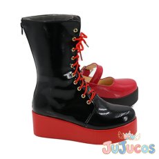 画像4: VTuber　Kureiji Ollie（クレイジー・オリー）　コスプレ靴　バーチャルYouTuber　コスプレブーツ　JUJUcosplay (4)