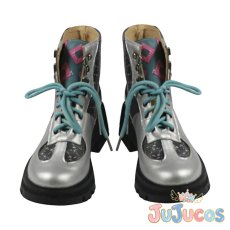 画像2: VTuber　緑仙　コスプレ靴　バーチャルYouTuber　コスプレブーツ　JUJUcosplay (2)