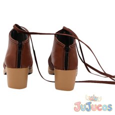 画像4: あなたの理想のヒロイン　桜坂しずく　コスプレ靴　ラブライブ！虹ヶ咲学園スクールアイドル同好会　コスプレブーツ　JUJUcosplay (4)