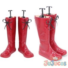 画像1: 桃宮いちご(ミュウイチゴ)　コスプレ靴　東京ミュウミュウ　コスプレブーツ　JUJUcosplay (1)