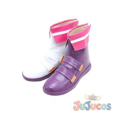 画像5: スペシャルウィーク　コスプレ靴　ウマ娘プリティーダービー　コスプレブーツ　JUJUcosplay (5)