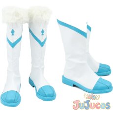 画像1: プリコネ　プリコネR　Princess Connect!　ピュアリーシオリ(マジカル)　コスプレ靴　プリンセスコネクト!Re:Dive　コスプレブーツ　JUJUcosplay (1)