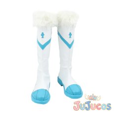 画像2: プリコネ　プリコネR　Princess Connect!　ピュアリーシオリ(マジカル)　コスプレ靴　プリンセスコネクト!Re:Dive　コスプレブーツ　JUJUcosplay (2)