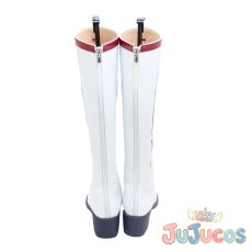 画像5: VTuber　鈴木ヒナ　藍の華　コスプレ靴　バーチャルYouTuber　コスプレブーツ　JUJUcosplay (5)