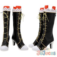 画像1: 高坂穂乃果　大正ロマン編　大正スクールアイドル　覚醒後　コスプレ靴　ラブライブ! School idol project　コスプレブーツ　JUJUcosplay (1)