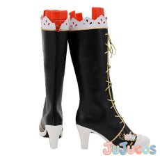 画像4: 高坂穂乃果　大正ロマン編　大正スクールアイドル　覚醒後　コスプレ靴　ラブライブ! School idol project　コスプレブーツ　JUJUcosplay (4)