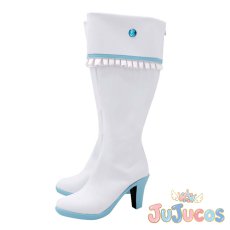 画像3: 霧矢あおい　ブルーステージ　コスプレ靴　アイカツ!　コスプレブーツ　JUJUcosplay (3)