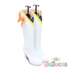 画像4: 大森ゆうこ(キュアハニー)　コスプレ靴　ハピネスチャージプリキュア!　コスプレブーツ　JUJUcosplay (4)