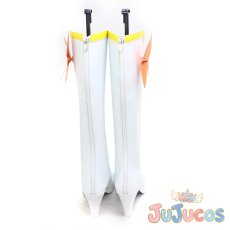 画像5: 大森ゆうこ(キュアハニー)　コスプレ靴　ハピネスチャージプリキュア!　コスプレブーツ　JUJUcosplay (5)