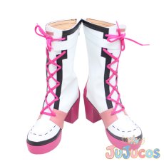 画像2: 小豆沢こはね　コスプレ靴　プロジェクトセカイ カラフルステージ！ feat. 初音ミク　コスプレブーツ　JUJUcosplay (2)