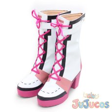 画像3: 小豆沢こはね　コスプレ靴　プロジェクトセカイ カラフルステージ！ feat. 初音ミク　コスプレブーツ　JUJUcosplay (3)