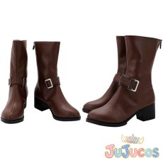 画像1: 東の国　シノ　Shino　コスプレ靴　魔法使いの約束　コスプレブーツ　JUJUcosplay (1)