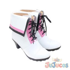 画像3: MORE MORE JUMP！　桃井愛莉　コスプレ靴　プロジェクトセカイ カラフルステージ！ feat. 初音ミク　コスプレブーツ　JUJUcosplay (3)