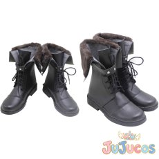 画像1: 墓守(アンドルー・クレス)　車掌　コスプレ靴　IdentityV 第五人格　コスプレブーツ　JUJUcosplay (1)