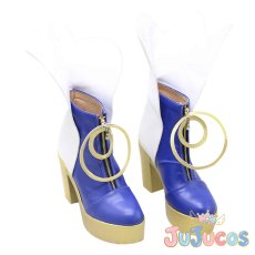 画像3: VTuber　Ouro Kronii(オーロ・クロニー)　コスプレ靴　バーチャルYouTuber　コスプレブーツ　JUJUcosplay (3)