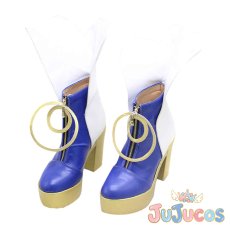 画像4: VTuber　Ouro Kronii(オーロ・クロニー)　コスプレ靴　バーチャルYouTuber　コスプレブーツ　JUJUcosplay (4)