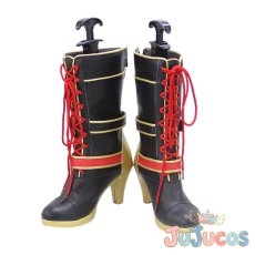 画像2: VTuber　葛葉（くずは）　女体化　性転換　コスプレ靴　バーチャルYouTuber　コスプレブーツ　JUJUcosplay (2)