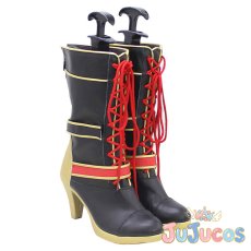 画像4: VTuber　葛葉（くずは）　女体化　性転換　コスプレ靴　バーチャルYouTuber　コスプレブーツ　JUJUcosplay (4)