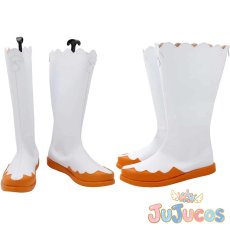 画像1: 藤原はづき　コスプレ靴　おジャ魔女どれみ#　コスプレブーツ　JUJUcosplay (1)