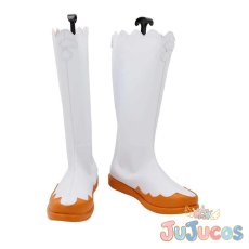 画像2: 藤原はづき　コスプレ靴　おジャ魔女どれみ#　コスプレブーツ　JUJUcosplay (2)